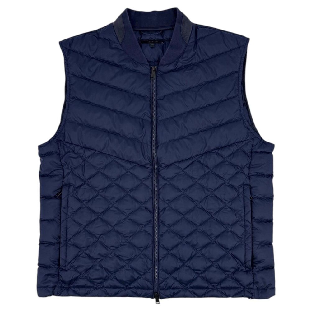 Greyson Men's Cody X-Lite Full Zip Down Insulated Puffer Vest Maltese Blue XL